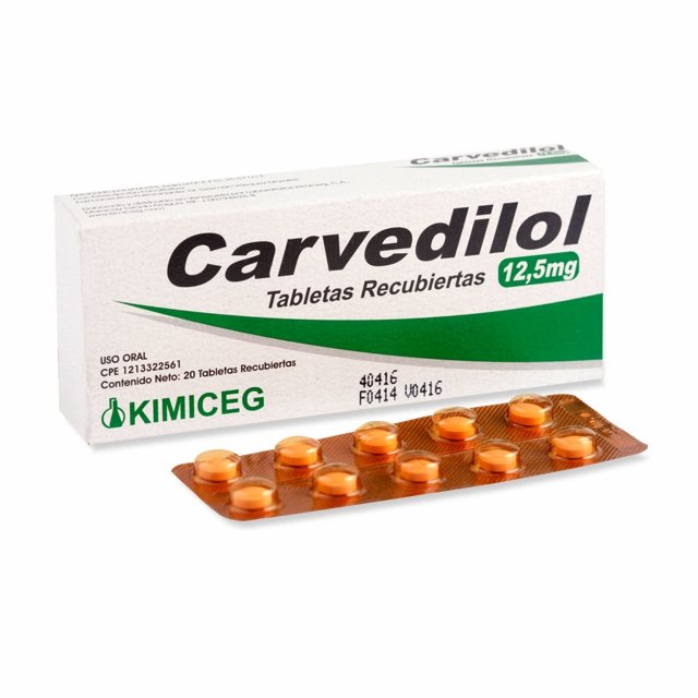 CARVEDILOL 12.5MG TAB X 20 (KIMICEG)
